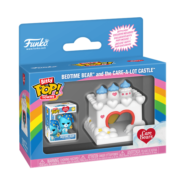 Bedtime Bear And The Care-A-Lot Castle Care Bears Funko Bitty Pop Town - 2