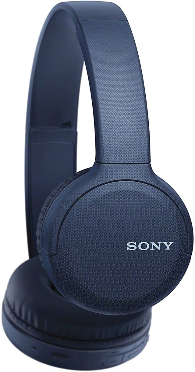 Sony WHCH510 Blue Bluetooth Headphones - 2