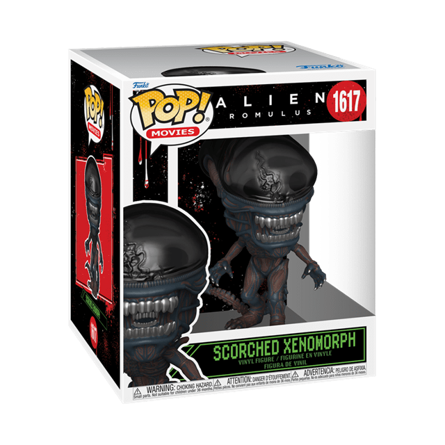 Scorched Xenomorph 1617 Alien Romulus Funko Pop Vinyl Super - 2