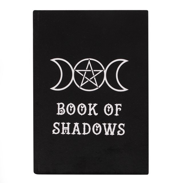 Black Magic Book Of Shadows Velvet Notebook Stationery - 1