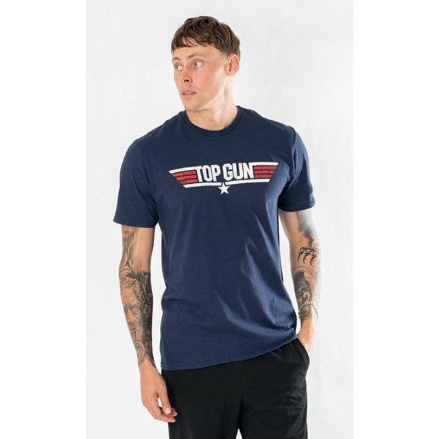 Top Gun Logo Tee (Small) - 1