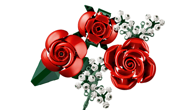 Bouquet Of Roses Botanicals LEGO - 3