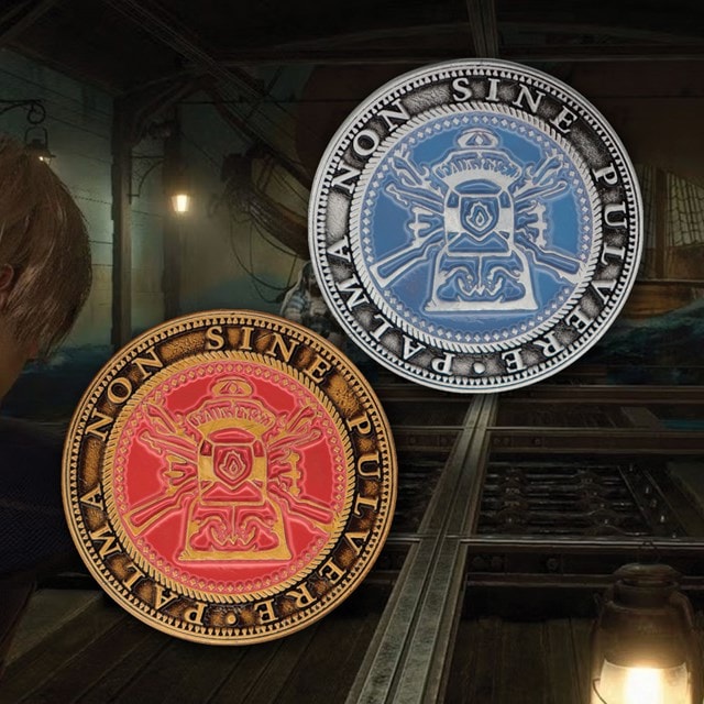 Resident Evil 4 Set Of Two Coin Tokens - 7