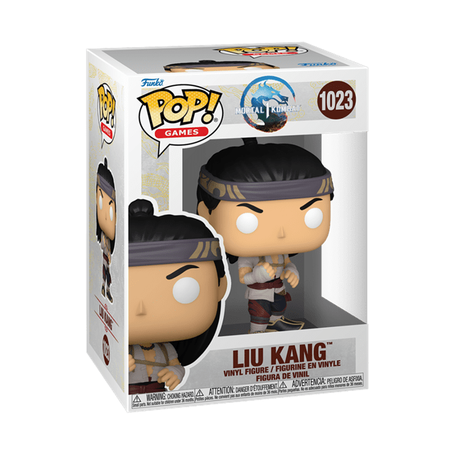 Liu Kang God Of Fire 1023 Mortal Kombat Funko Pop Vinyl - 2