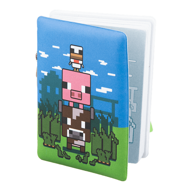 Minecraft Mini Puffy Notepad Keyring - 2