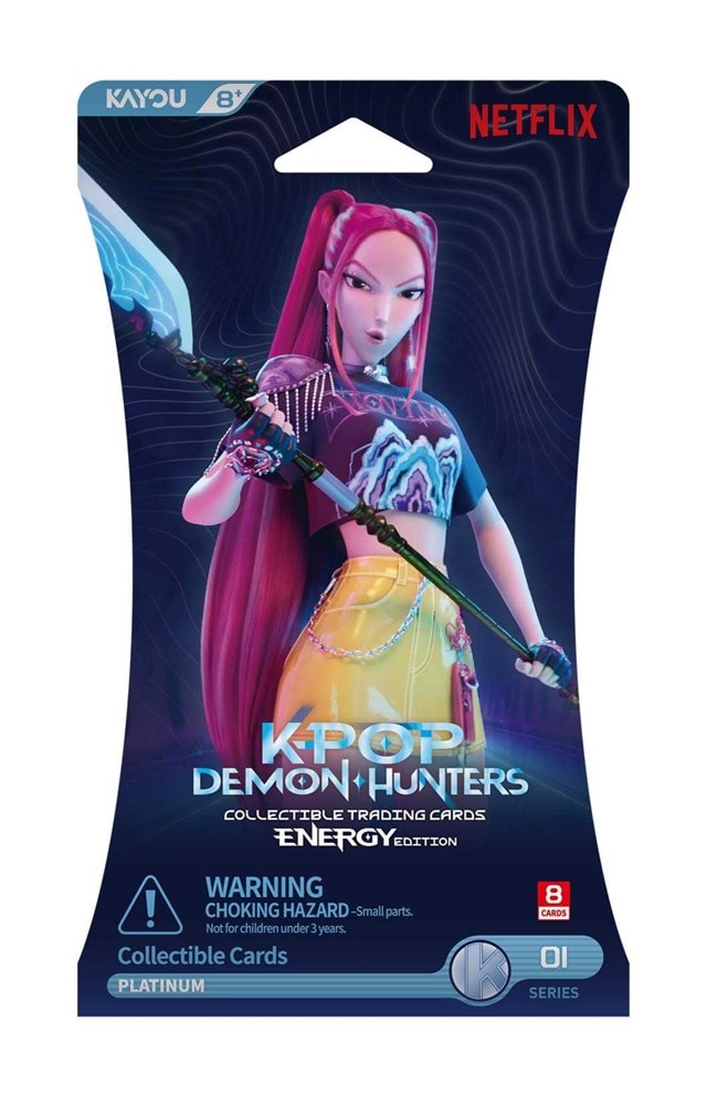 K-Pop Demon Hunters Huntrix Energy Edition Sleeved Booster Trading Cards Assortment - 2