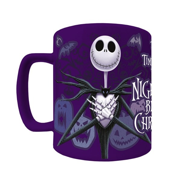 Jack Skellington Nightmare Before Christmas Fuzzy Mug - 2