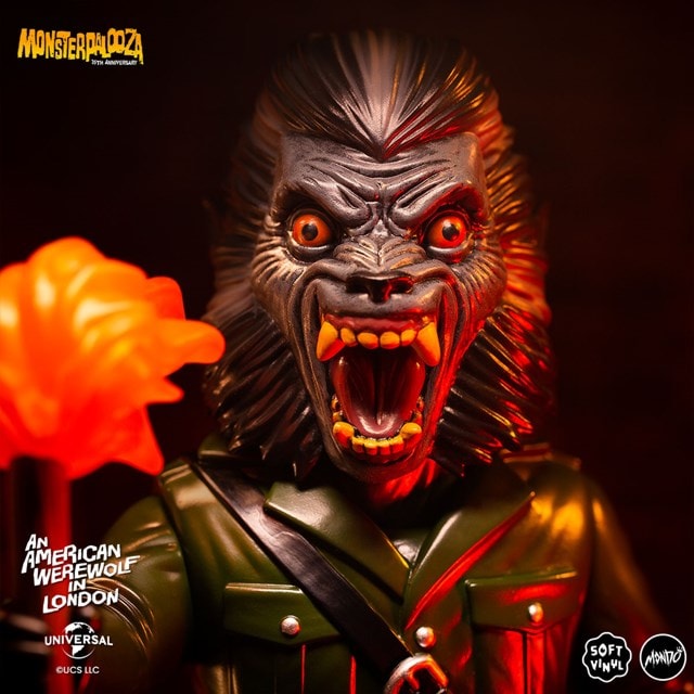 An American Werewolf In London Nightmare Demon Werewolf 10" Mondo Soft Vinyl Figurine - 6