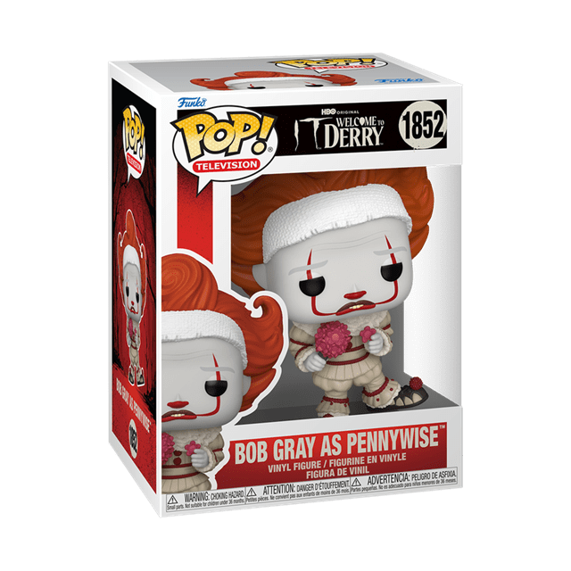 Bob Gray As Pennywise 1852 IT Welcome To Derry Funko Pop Vinyl - 2