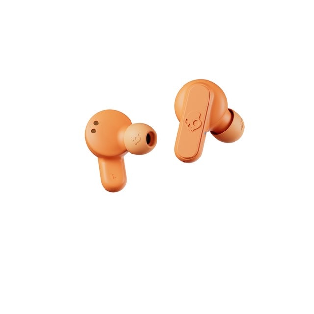 Skullcandy Dime Golden Orange True Wireless Bluetooth Earphones - 2