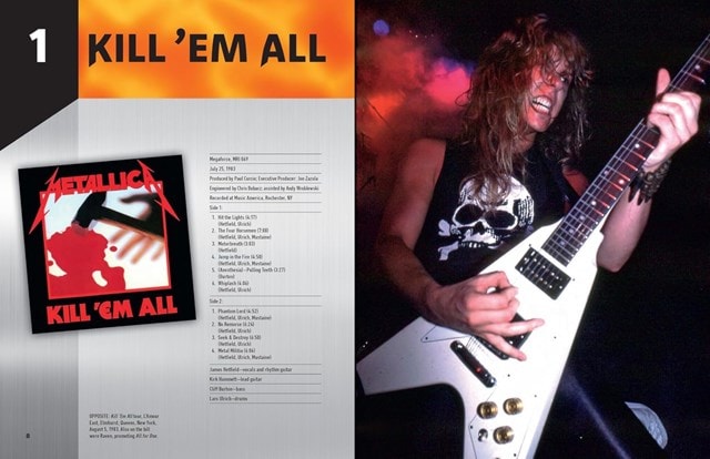 Metallica: Album by Album Hardback By Martin Popoff - 6