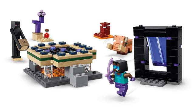 Nether & End Portal Journey Minecraft LEGO - 2