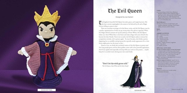 Disney Villains Amigurumi 20+ Crochet Patterns For The Unapologetic Crafter - 8
