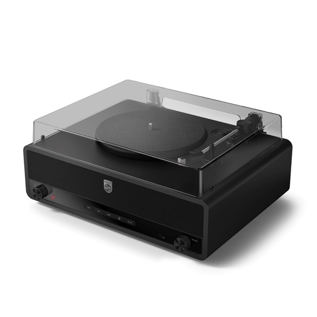 Philips The Stevie Black Bluetooth Turntable - 6