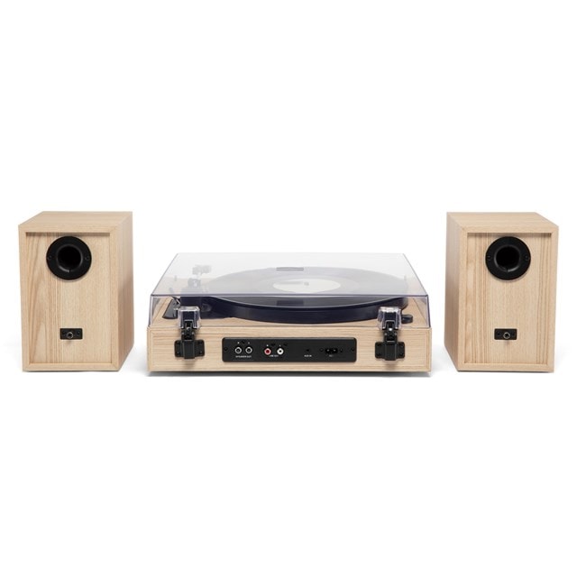 Victrola Harmony Natural Bluetooth Turntable & Speakers - 4