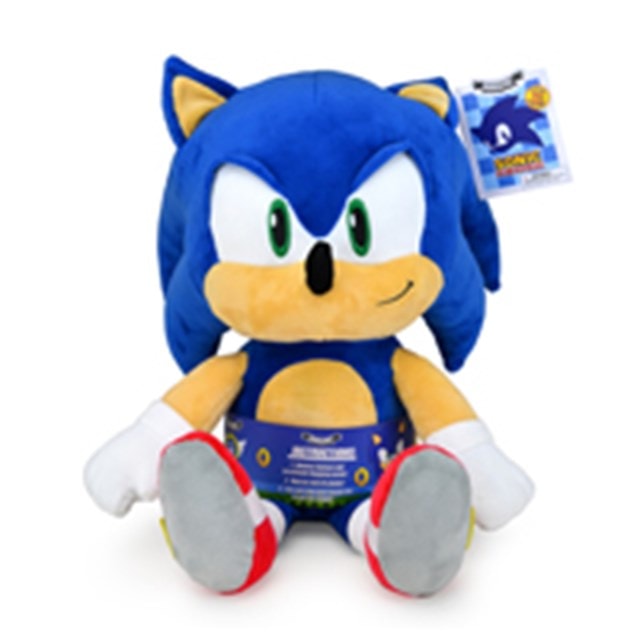 Sonic The Hedgehog Hug Me Vibrating Soft Toy - 1