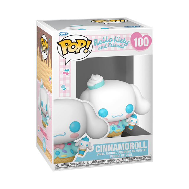 Cinnamoroll With Ice Cream 100 Sanrio Funko Pop Vinyl - 2