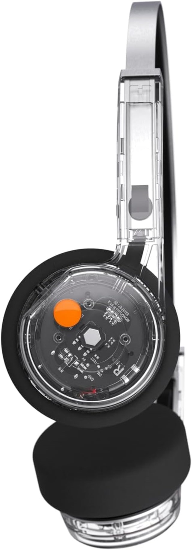 Mondo By Defunc Freestyle On Ear Transparent Bluetooth Headphones - 2