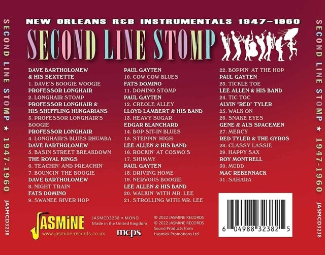 Second Line Stomp: New Orleans R&B Instrumentals 1947-1960 - 1