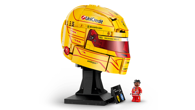 Lewis Hamilton Helmet Scuderia Ferrari F1 LEGO - 5