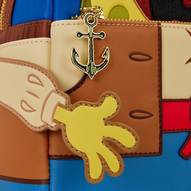 SpongeBob SquarePants Pirate Loungefly Mini Backpack - 6