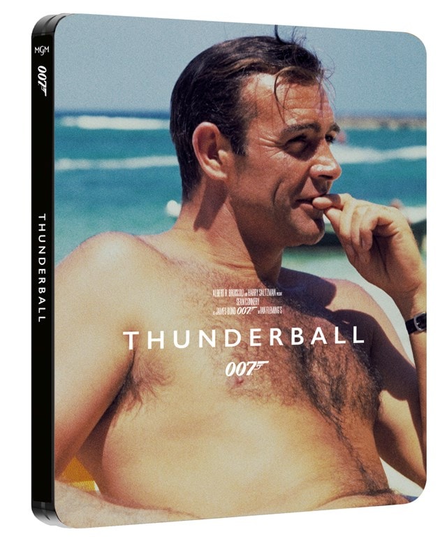 James Bond: Sean Connery 6-Film Collection Steelbook Library Case - 7