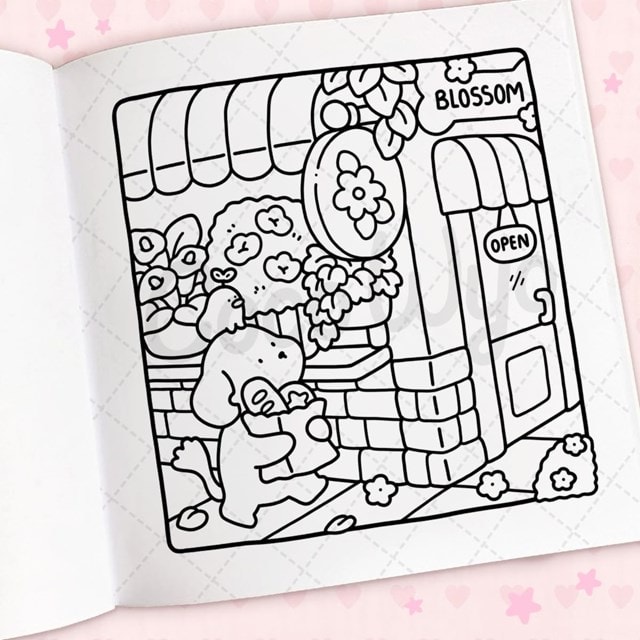 Cozy Cuties Cute & Comfy Colouring Book By Coco Wyo - 3