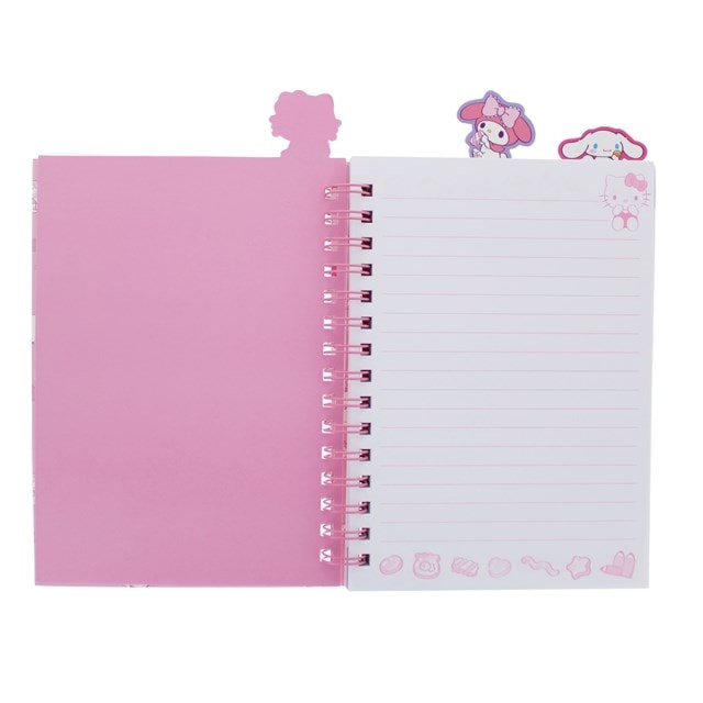 Hello Kitty & Friends Sanrio Glitter Notebook - 4