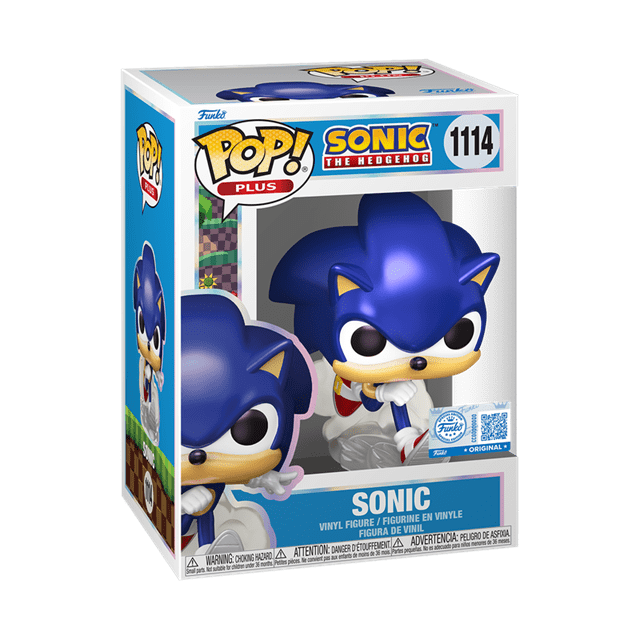 Pearlescent Sonic 1114 Sonic The Hedgehog Limited Edition Funko Pop Vinyl - 2
