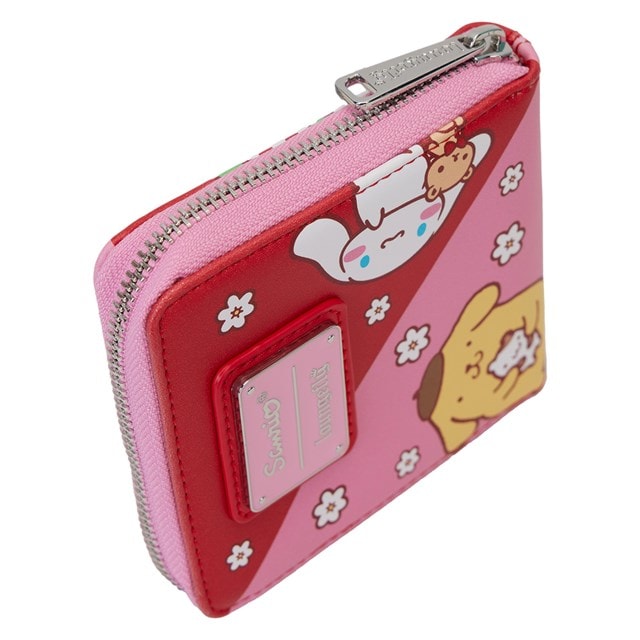 Hello Kitty & Friends Color Block Sanrio Loungefly Zip Around Wallet - 4