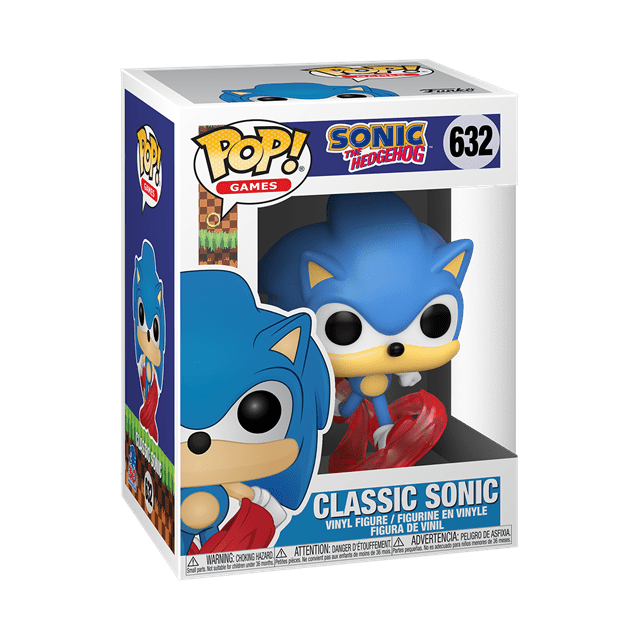 Running Sonic 632 Sonic The Hedgehog 30th Anniversary Funko Pop Vinyl - 2