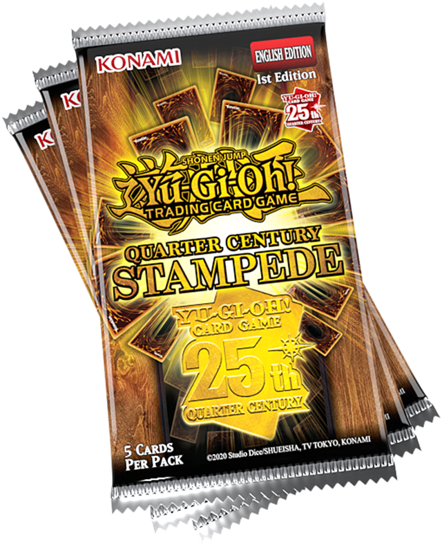 Quarter Century Stampede 3-Pack Tuckbox Yu-Gi-Oh! Trading Cards - 1