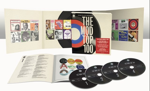 Eddie Piller Presents the Mod Top 100 - 4CD Deluxe Edition - 2