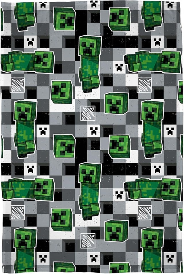 Scribble Minecraft Fleece Blanket - 1
