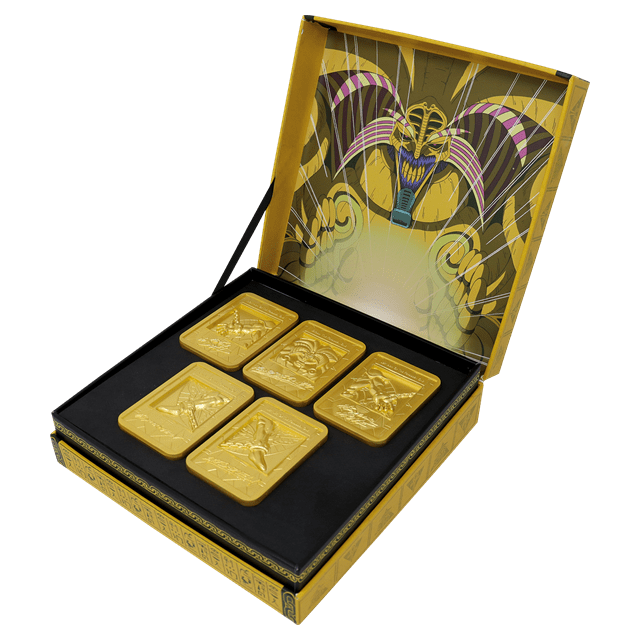 Exodia The Forbidden One 24K Gold Plated Ingot Set Yu-Gi-Oh! Collectible - 2