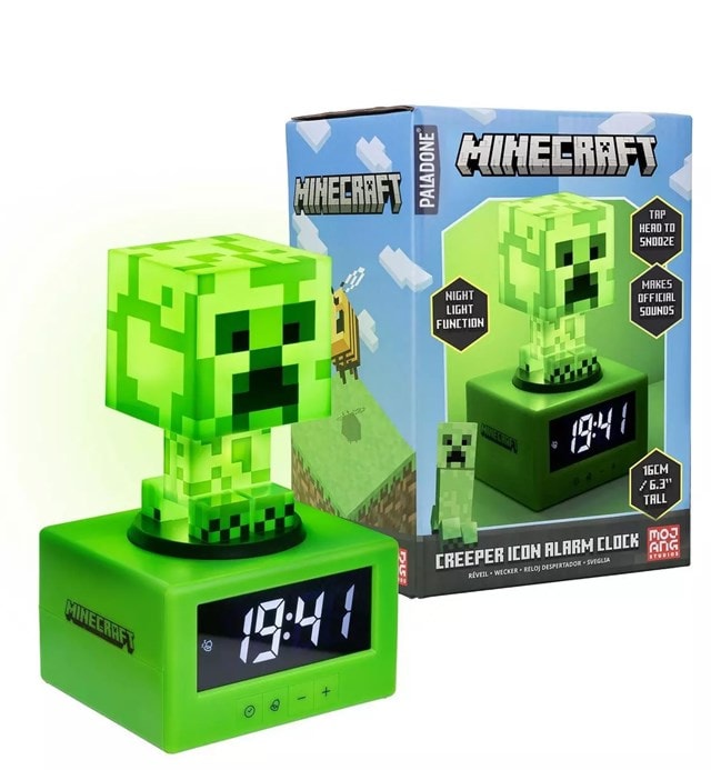 Creeper Minecraft Alarm Clock - 4