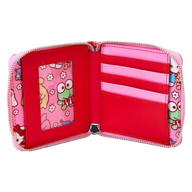 Hello Kitty & Friends Color Block Sanrio Loungefly Zip Around Wallet - 5