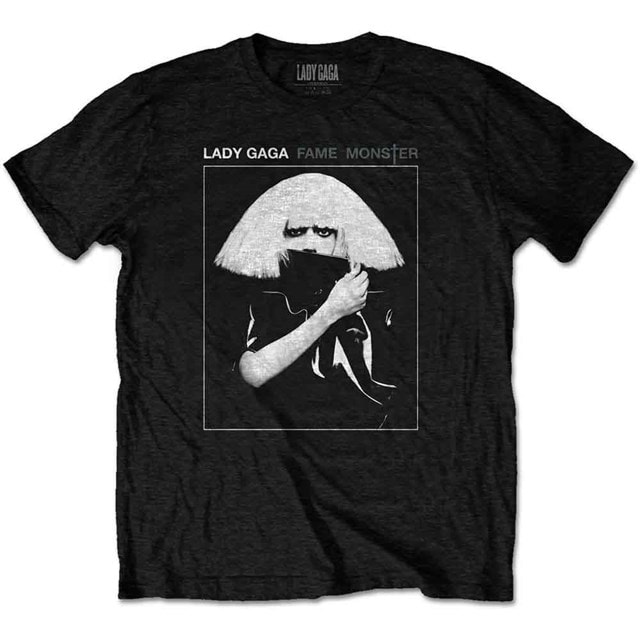 The Fame Monster Lady Gaga Black Tee | HMV Store