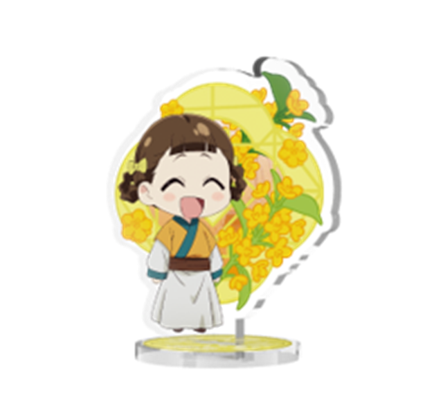 The Apothecary Diaries Flower Shadow Memo Clip Acrylic Stand Blind Box - 5