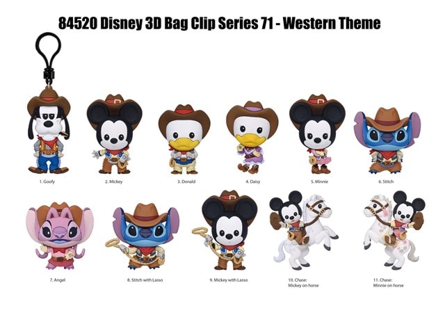 Disney Classic Western Series 71 Bag Clips - 2