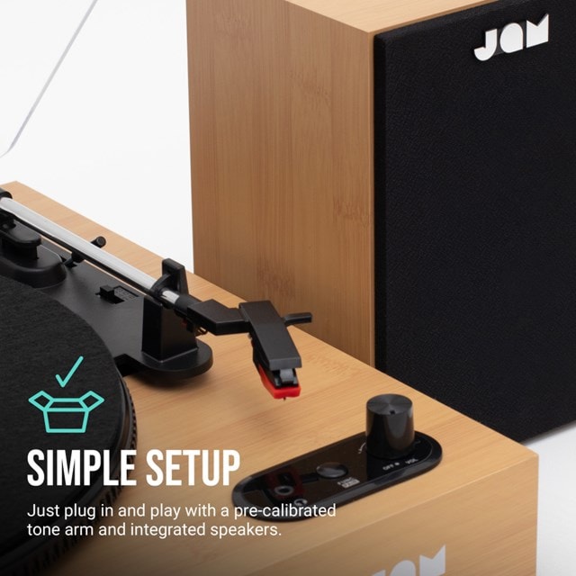 Jam Sound System Wood Turntable & Speakers (hmv exclusive) - 4