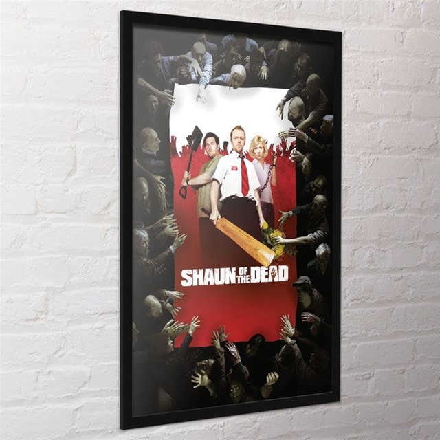 Key Art Shaun Of The Dead Framed Maxi Poster - 2