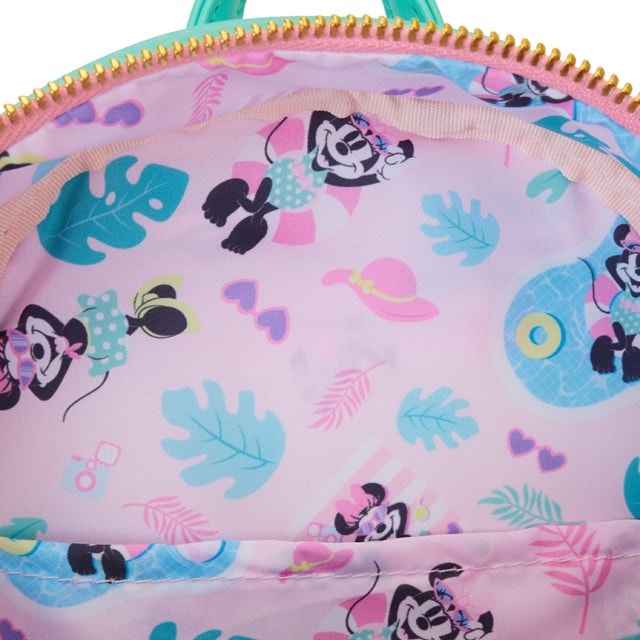 Minnie Mouse Vacation Style Mini Backpack Loungefly - 6