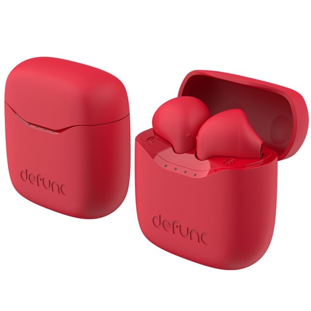 Defunc True Lite Red True Wireless Bluetooth Earphones - 3