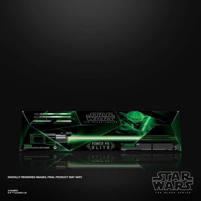 Yoda Force FX Elite Electronic Lightsaber Star Wars The Black Series Advanced LED & Sound Effects - 11
