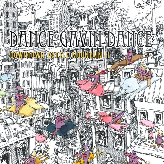 Downtown Battle Mountain II - 15 Year Anniversary Edition Light Blue Glitter Vinyl - 2