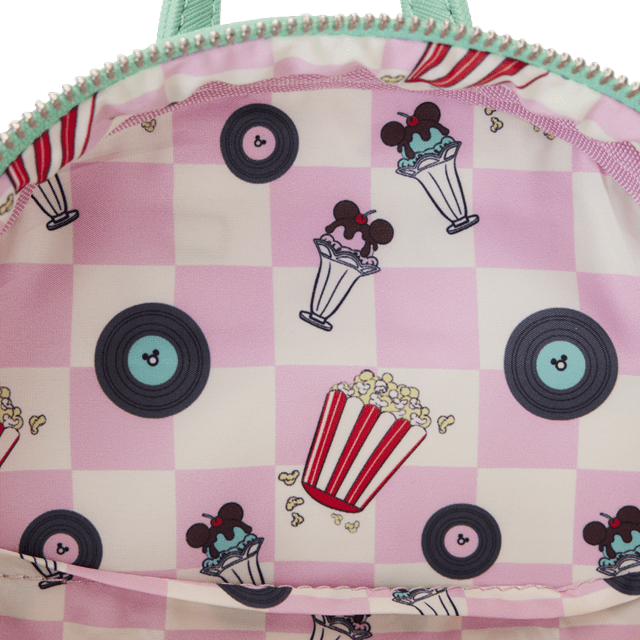 Mickey And Minnie Date Night Drive-In Mini Backpack Loungefly - 8
