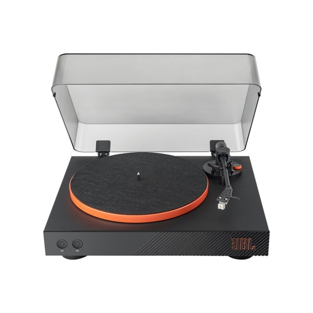 JBL Spinner BT Black/Orange Bluetooth Turntable - 1