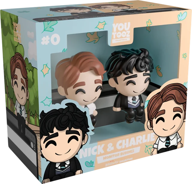 Nick & Charlie Heartstopper Monitor Buddiez Youtooz Figurines - 2