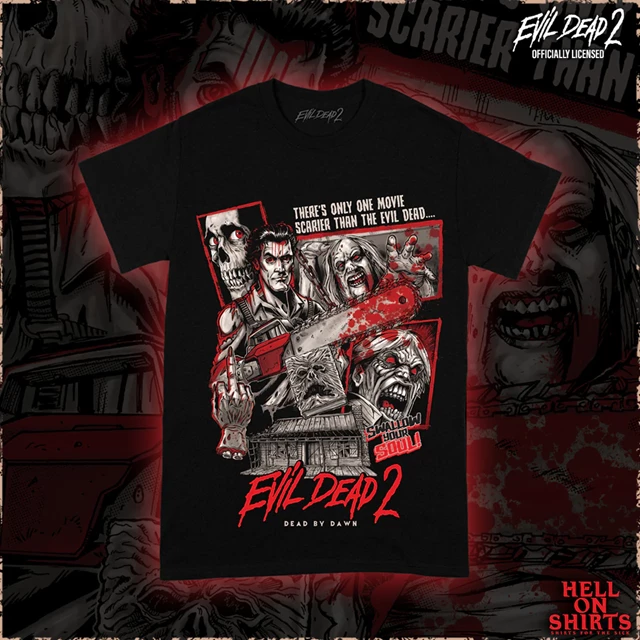 Evil Dead Film Poster T-shirt Gift Hoodie Tshirt Men Women Unisex Black M